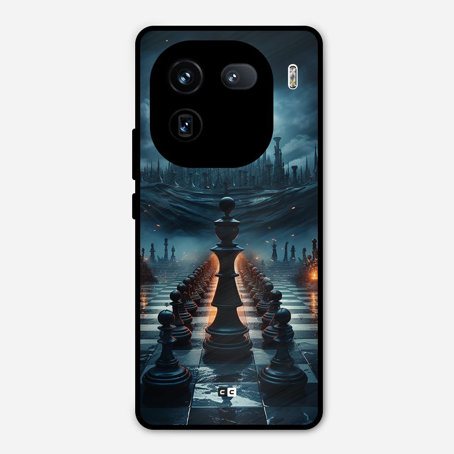 Chess World Metal Back Case for iQOO 12