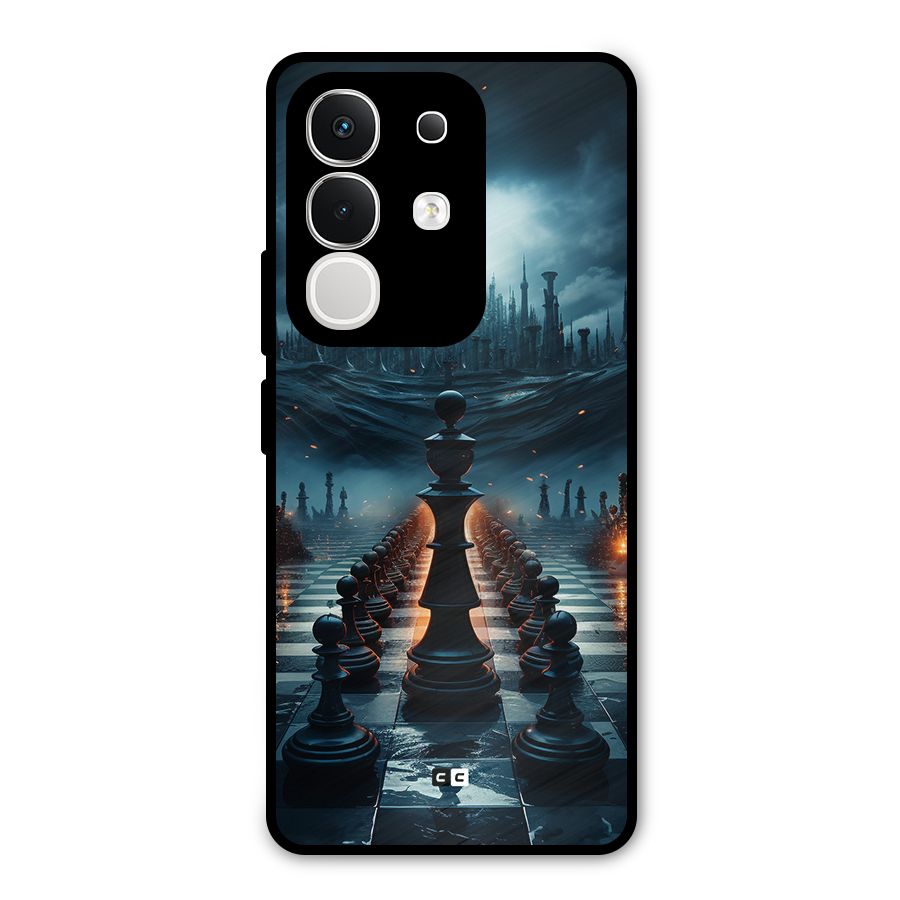 Chess World Metal Back Case for iQOO Z10x