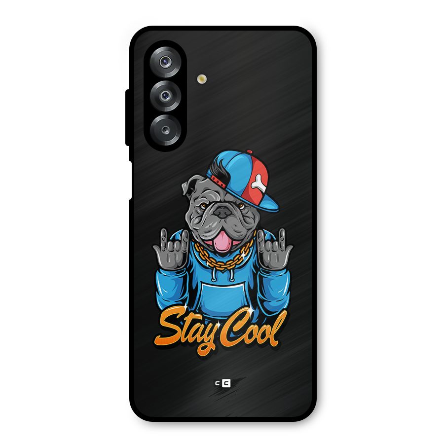 Chill Calm Cool Metal Back Case for Galaxy A26
