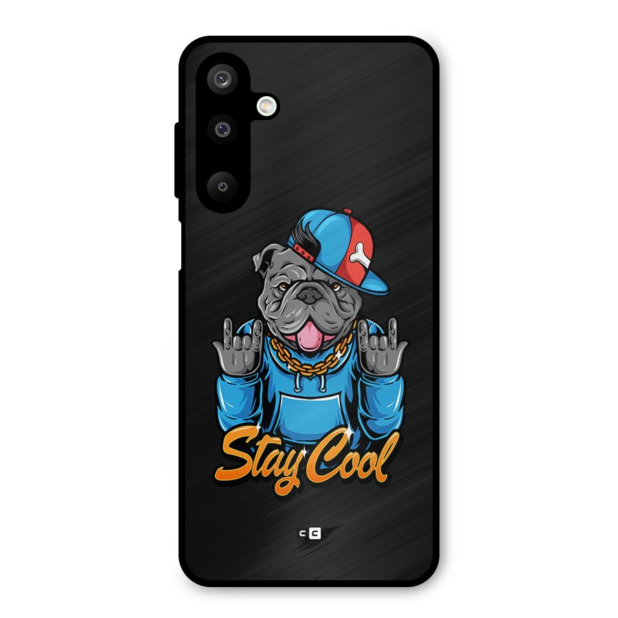 Chill Calm Cool Metal Back Case for Galaxy M16