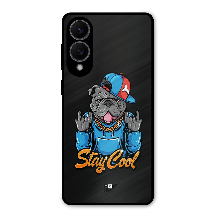 Chill Calm Cool Metal Back Case for Galaxy S25 Edge