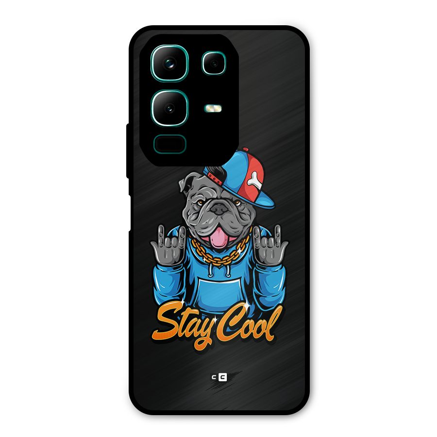 Chill Calm Cool Metal Back Case for Infinix Note 50x