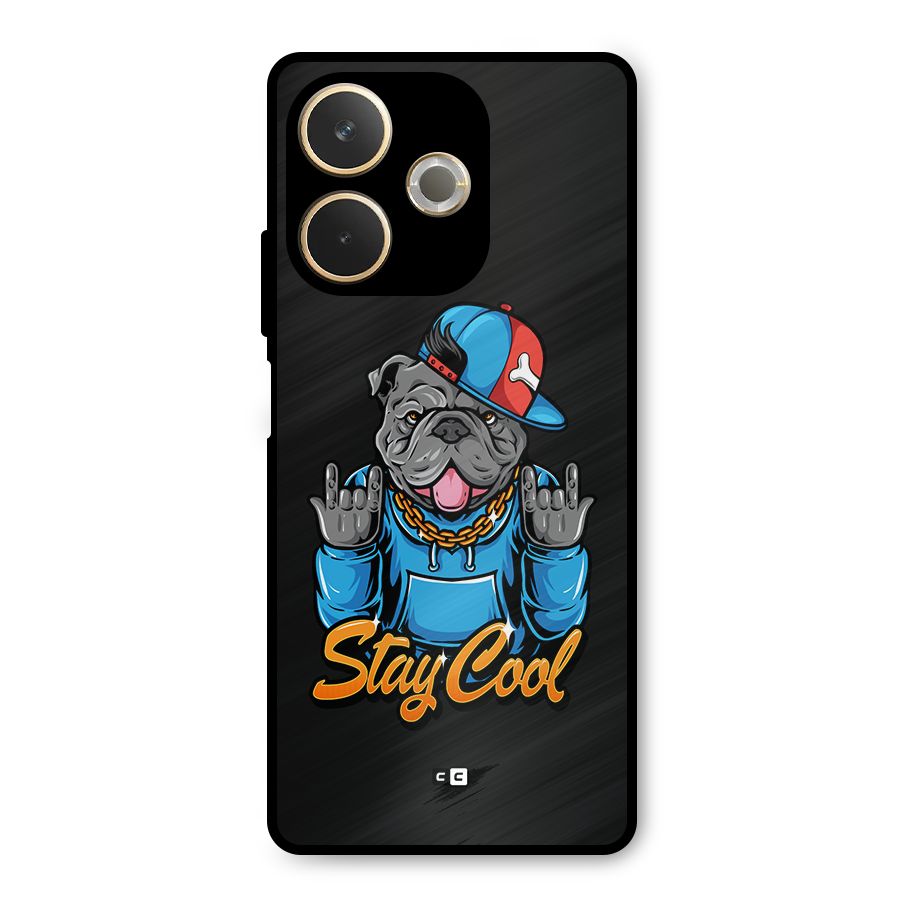 Chill Calm Cool Metal Back Case for Oppo A5 Pro