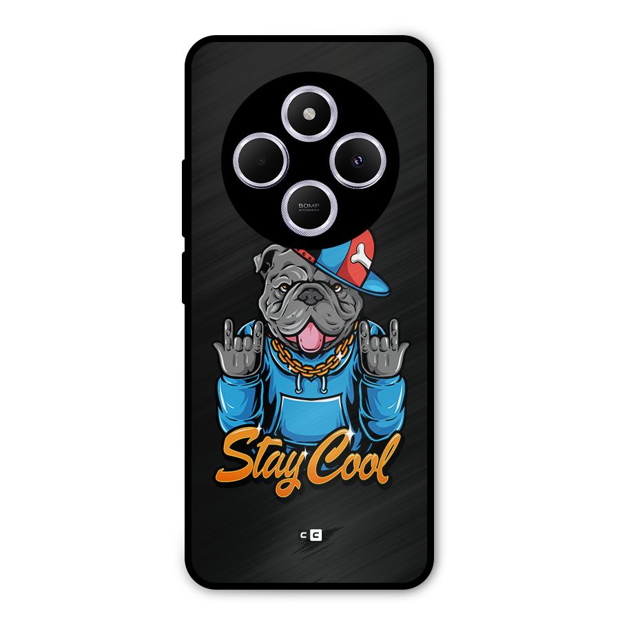 Chill Calm Cool Metal Back Case for Poco M7