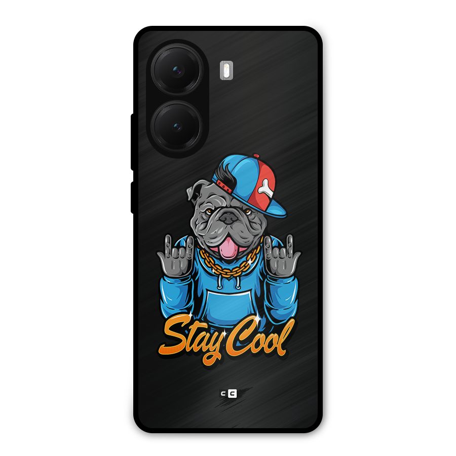 Chill Calm Cool Metal Back Case for Poco X7 Pro