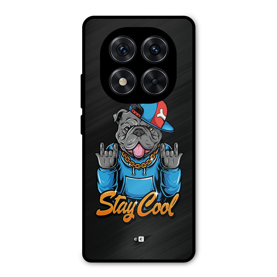 Chill Calm Cool Metal Back Case for Redmi Note 14 Pro 5G