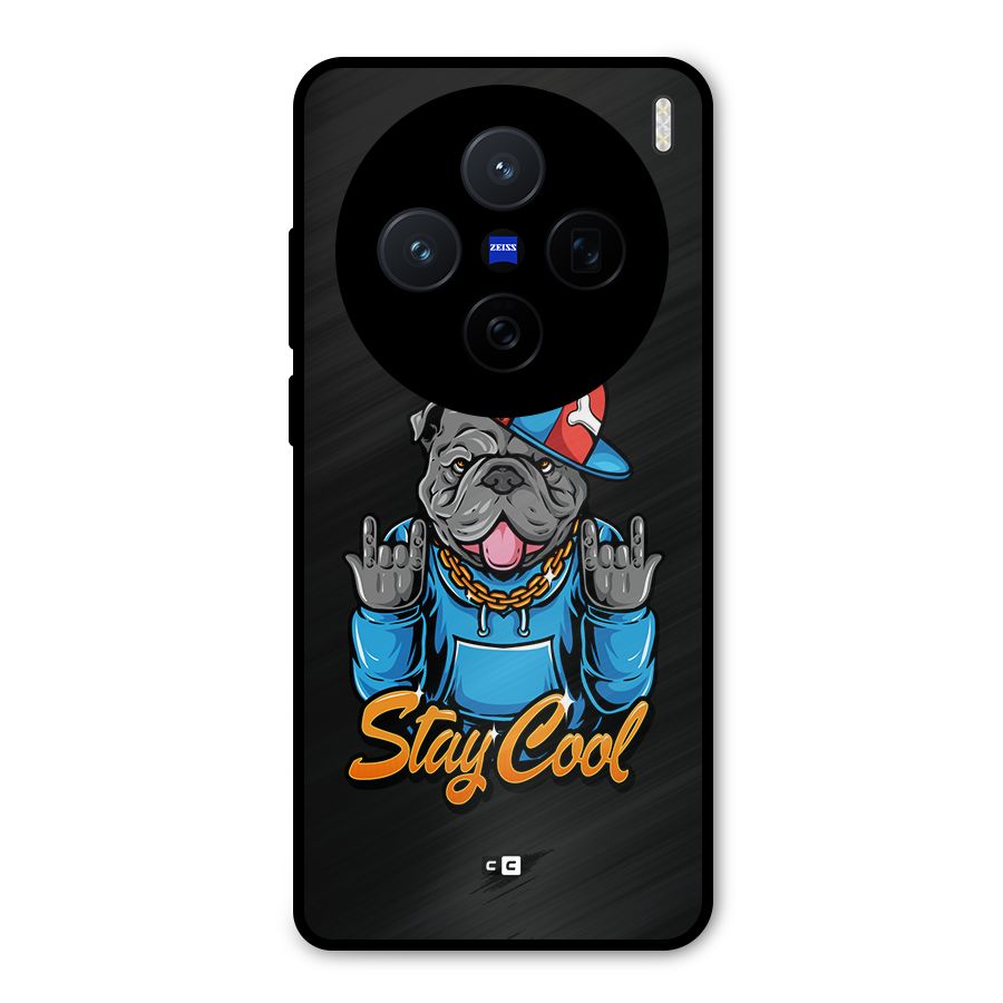 Chill Calm Cool Metal Back Case for Vivo X200