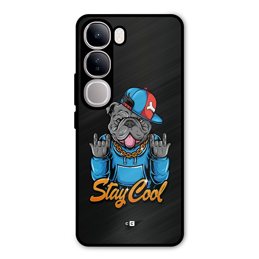 Chill Calm Cool Metal Back Case for Vivo Y300