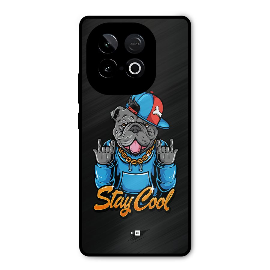 Chill Calm Cool Metal Back Case for iQOO Neo 10