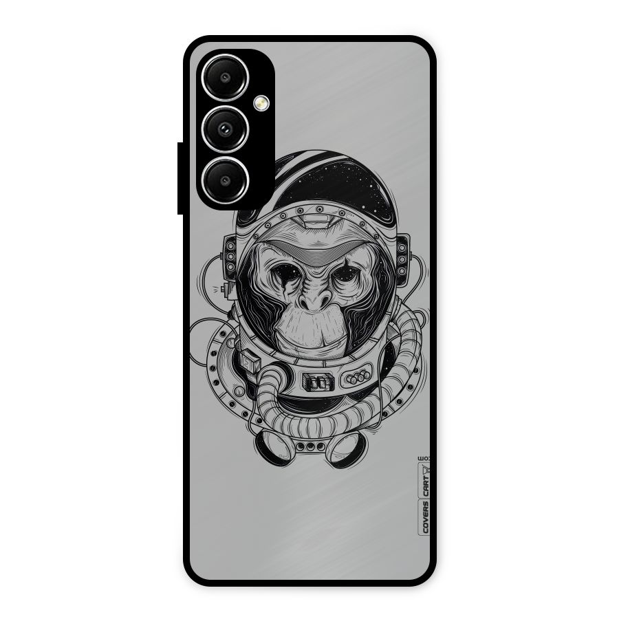 Chimpanzee Astronaut Metal Back Case for Galaxy A05s