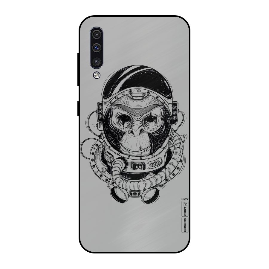 Chimpanzee Astronaut Metal Back Case for Galaxy A30s