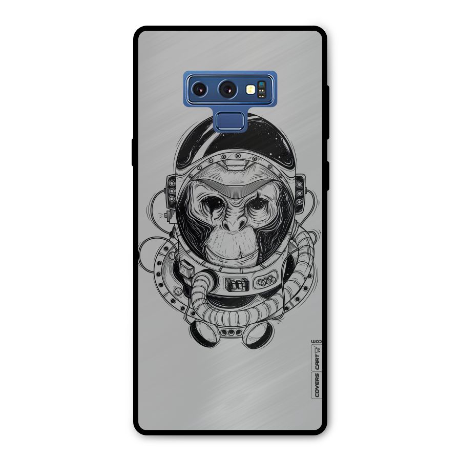 Chimpanzee Astronaut Metal Back Case for Galaxy Note 9