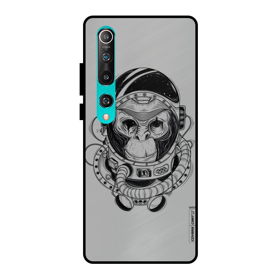 Chimpanzee Astronaut Metal Back Case for Mi 10
