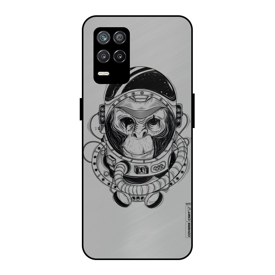 Chimpanzee Astronaut Metal Back Case for Realme 9 5G