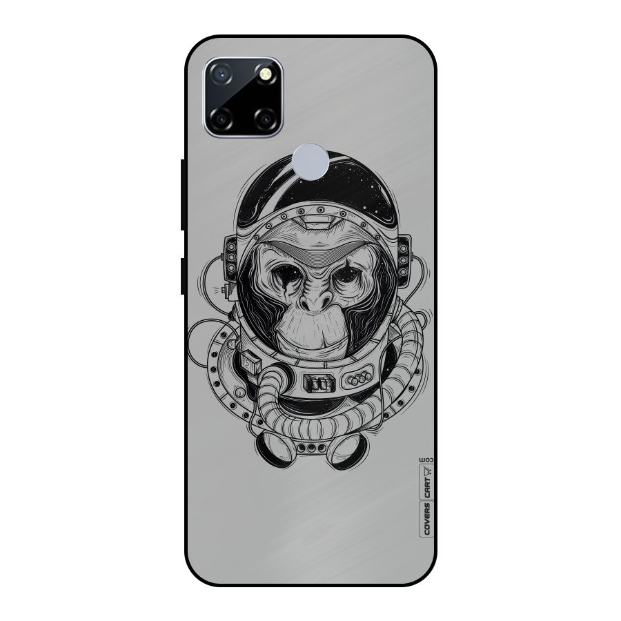 Chimpanzee Astronaut Metal Back Case for Realme Narzo 20