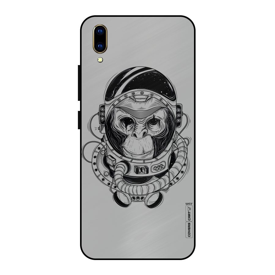 Chimpanzee Astronaut Metal Back Case for Vivo V11 Pro