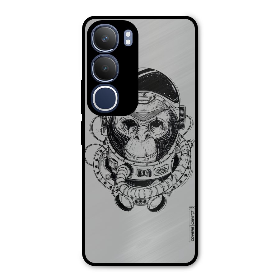 Chimpanzee Astronaut Metal Back Case for Vivo Y29