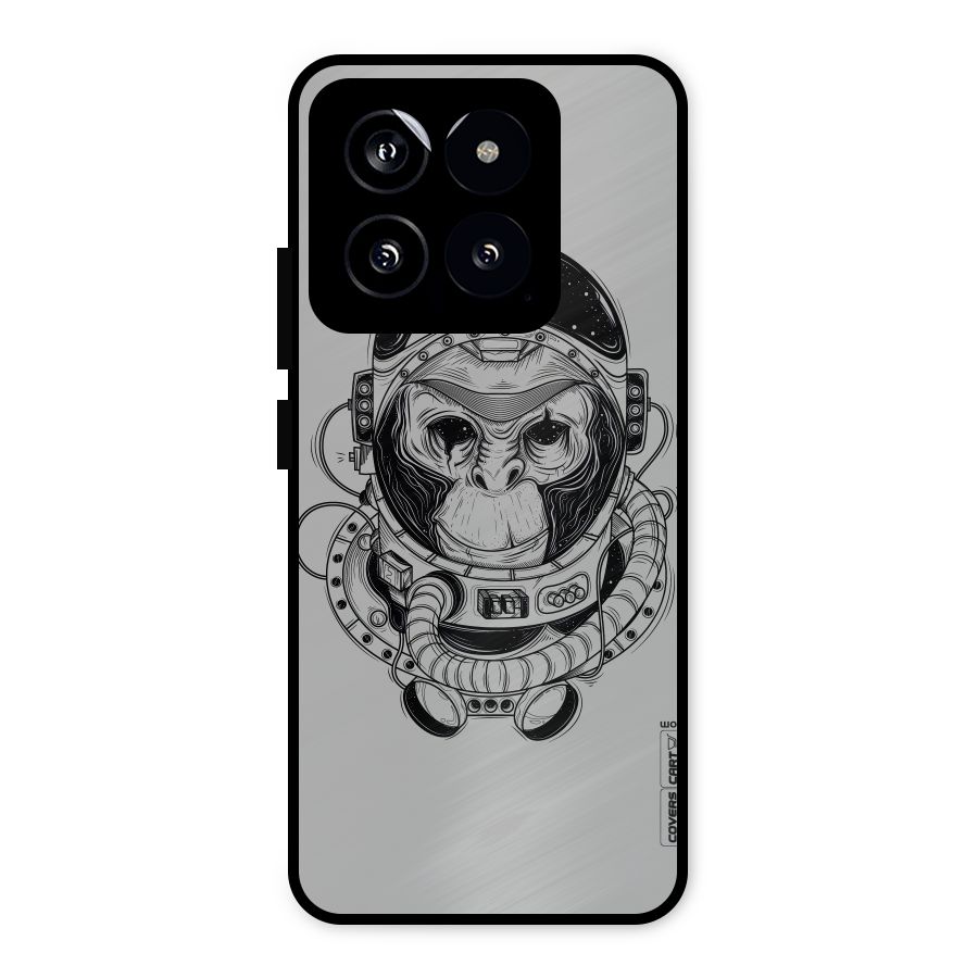 Chimpanzee Astronaut Metal Back Case for Xiaomi 14