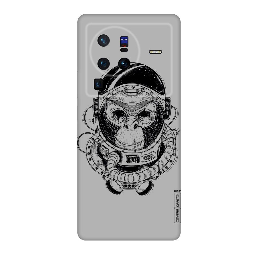 Chimpanzee Astronaut Original Polycarbonate Back Case for Vivo X80