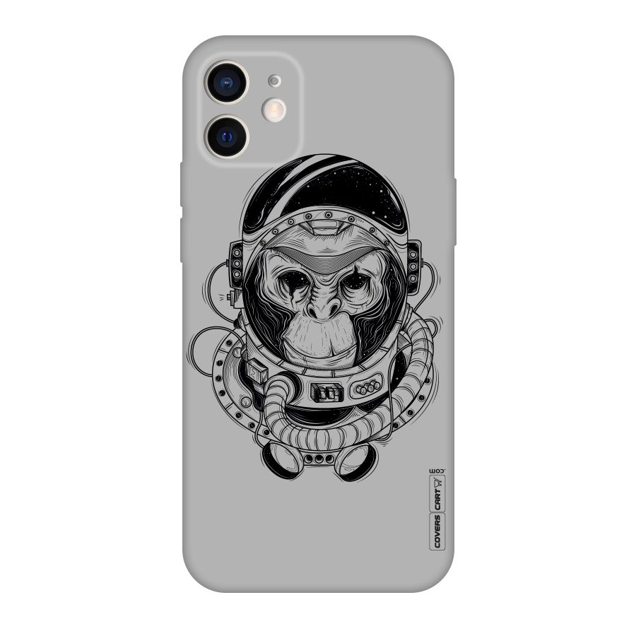 Chimpanzee Astronaut Original Polycarbonate Back Case for iPhone 12