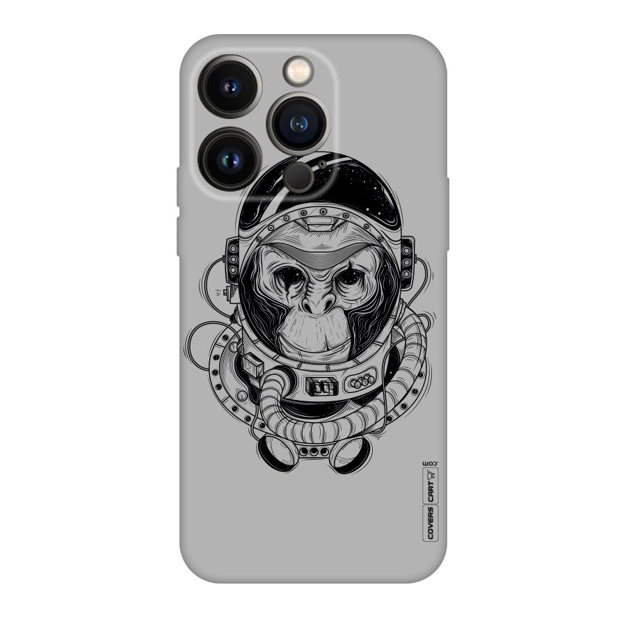 Chimpanzee Astronaut Original Polycarbonate Back Case for iPhone 14 Pro