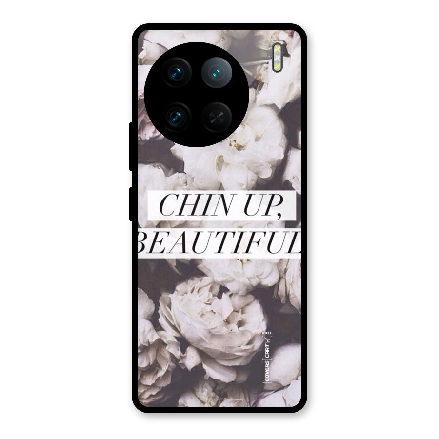 Chin Up Beautiful Glass Back Case for Vivo X90 Pro