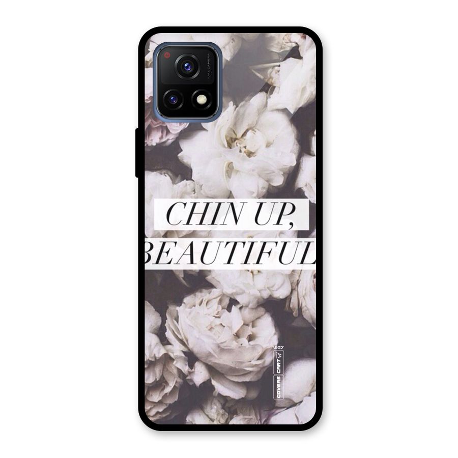 Chin Up Beautiful Glass Back Case for Vivo Y72 5G