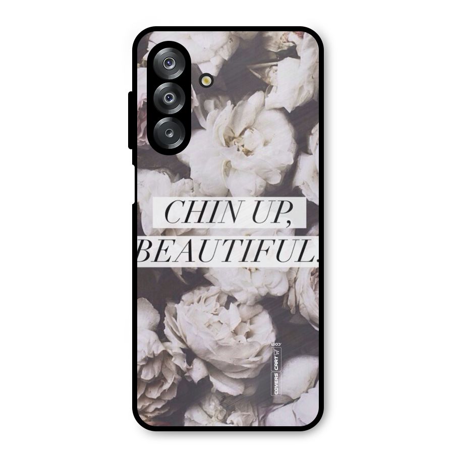 Chin Up Beautiful Metal Back Case for Galaxy A26