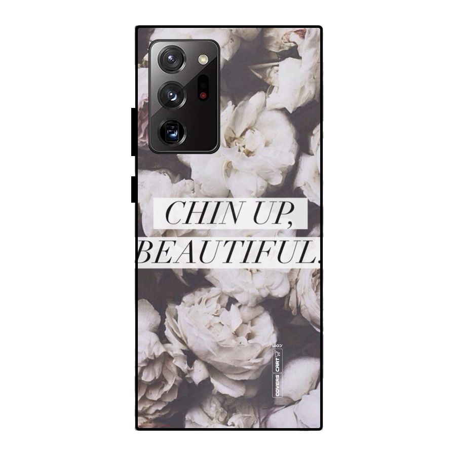 Chin Up Beautiful Metal Back Case for Galaxy Note 20 Ultra