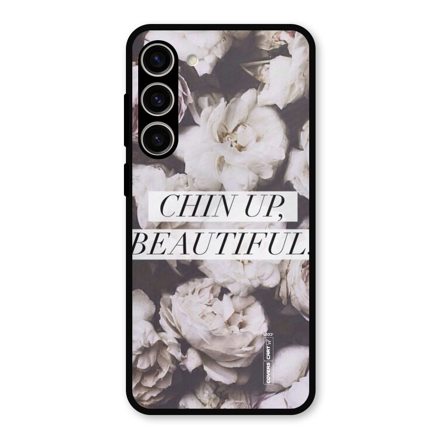 Chin Up Beautiful Metal Back Case for Galaxy S23 Plus