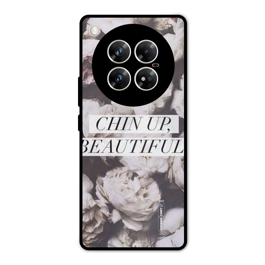 Chin Up Beautiful Metal Back Case for Infinix Zero 40 5G