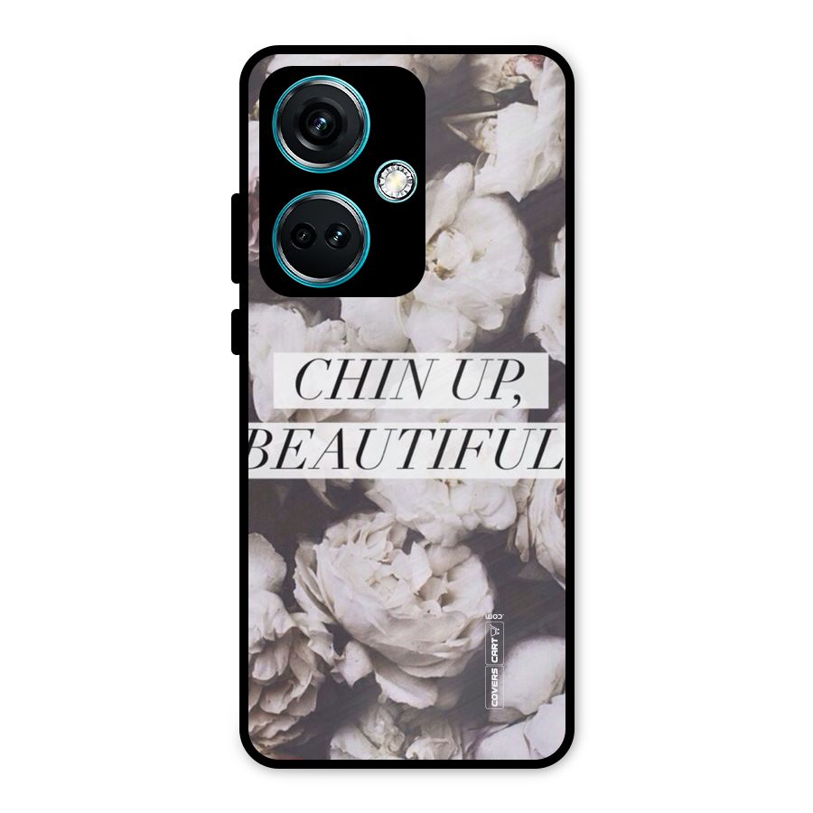 Chin Up Beautiful Metal Back Case for OnePlus Nord CE 3 5G