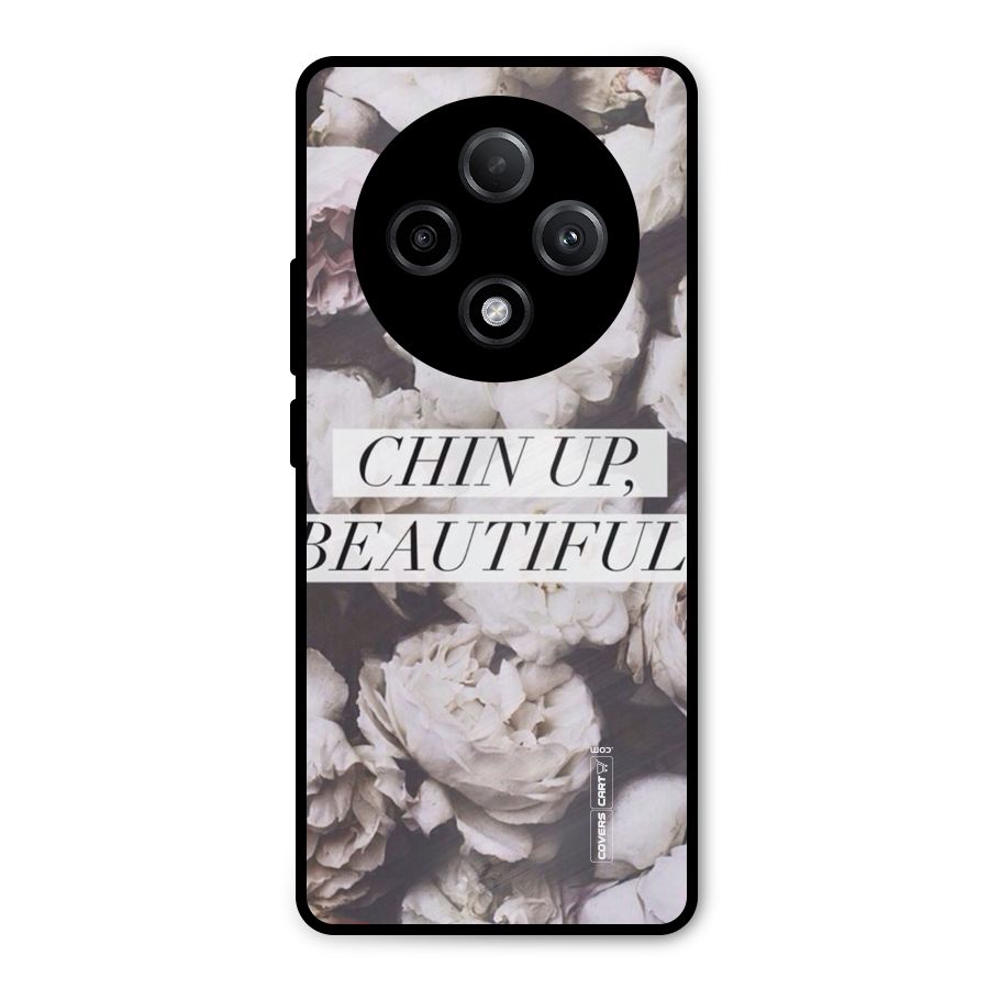 Chin Up Beautiful Metal Back Case for Oppo F27 Pro Plus