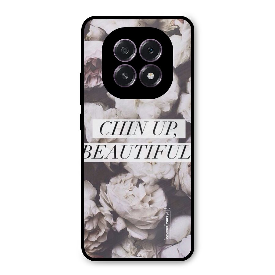 Chin Up Beautiful Metal Back Case for Oppo F29