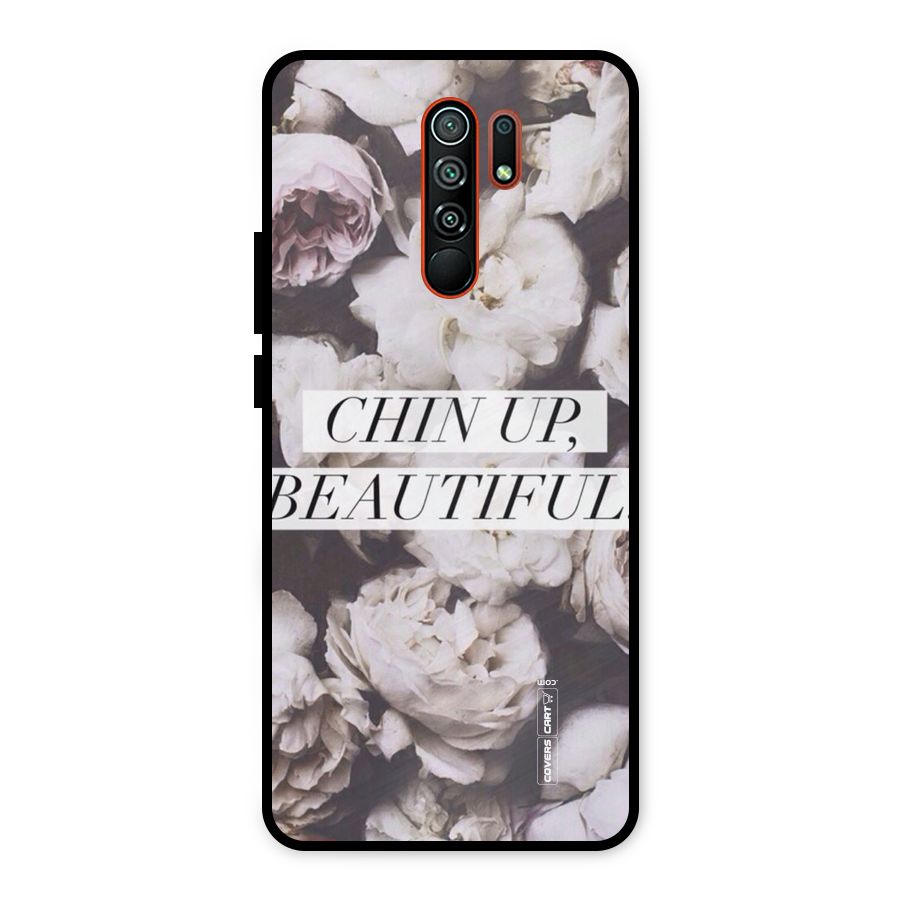 Chin Up Beautiful Metal Back Case for Redmi 9 Prime