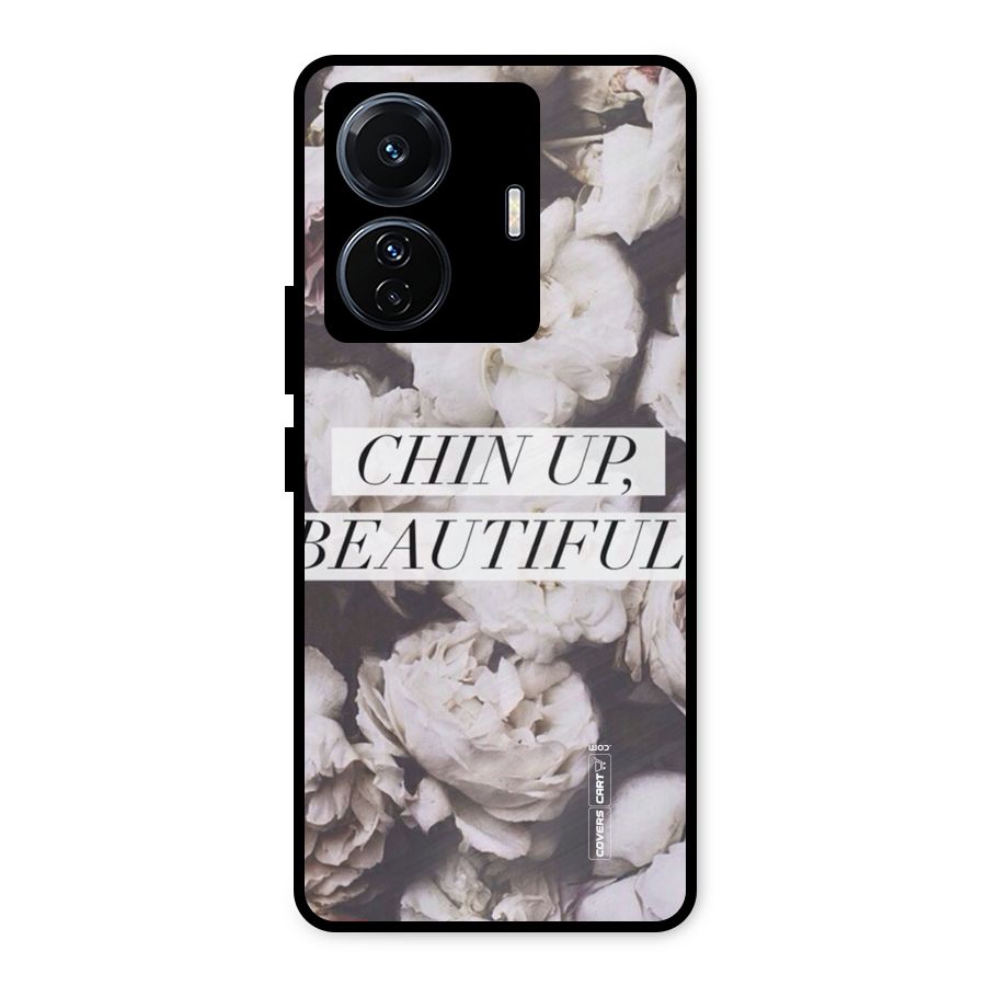 Chin Up Beautiful Metal Back Case for Vivo T1 Pro