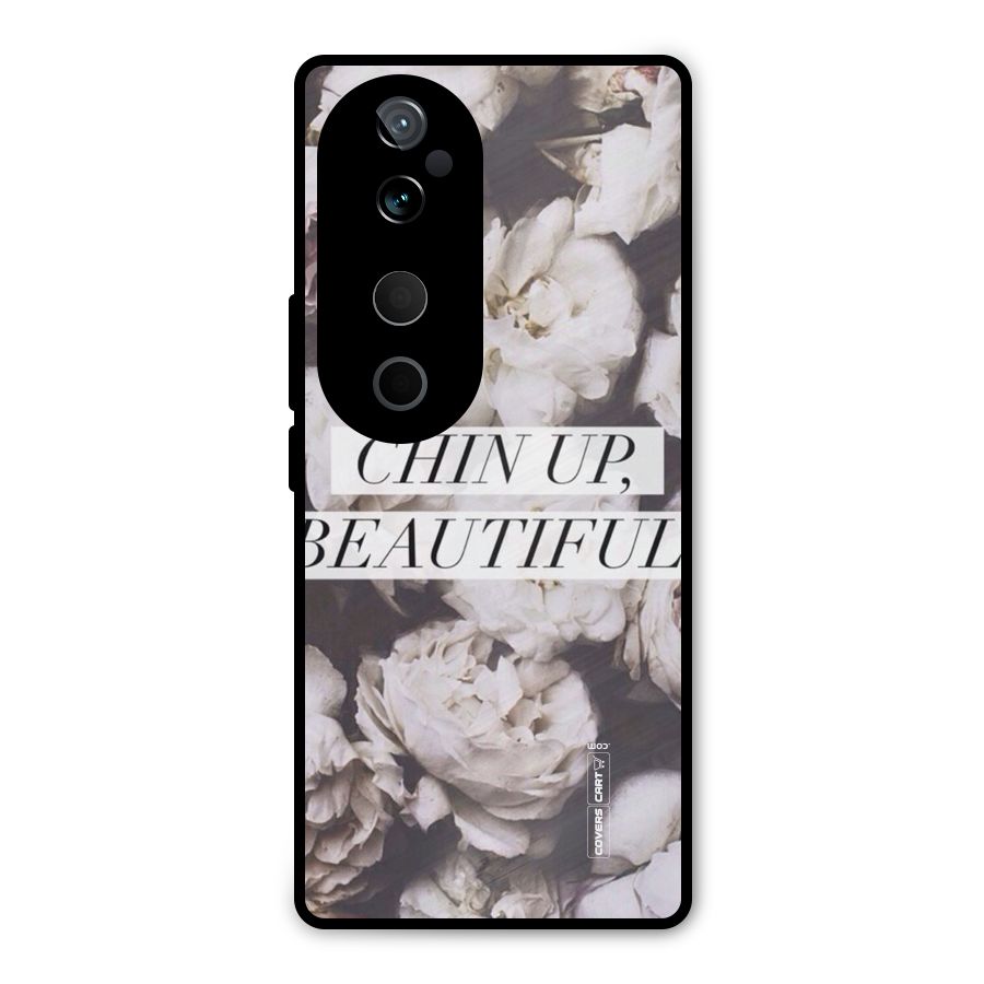 Chin Up Beautiful Metal Back Case for Vivo T3 Ultra