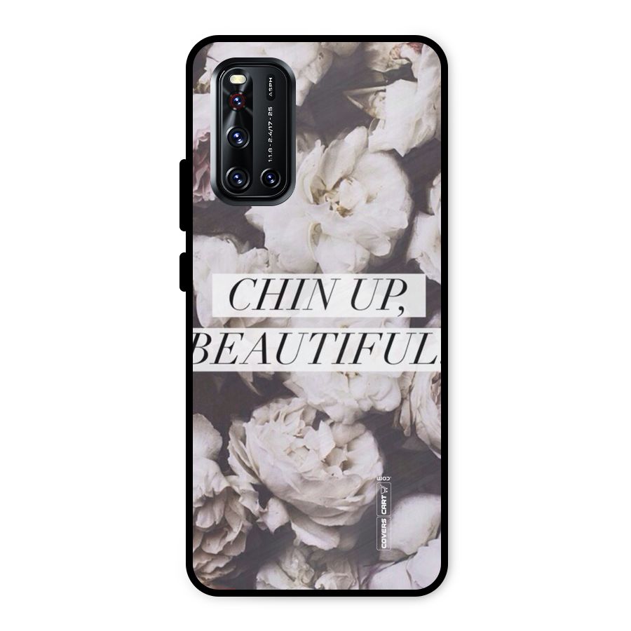 Chin Up Beautiful Metal Back Case for Vivo V19