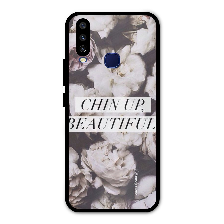 Chin Up Beautiful Metal Back Case for Vivo Y15