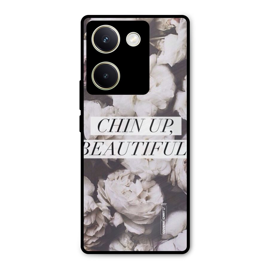 Chin Up Beautiful Metal Back Case for Vivo Y200 Pro