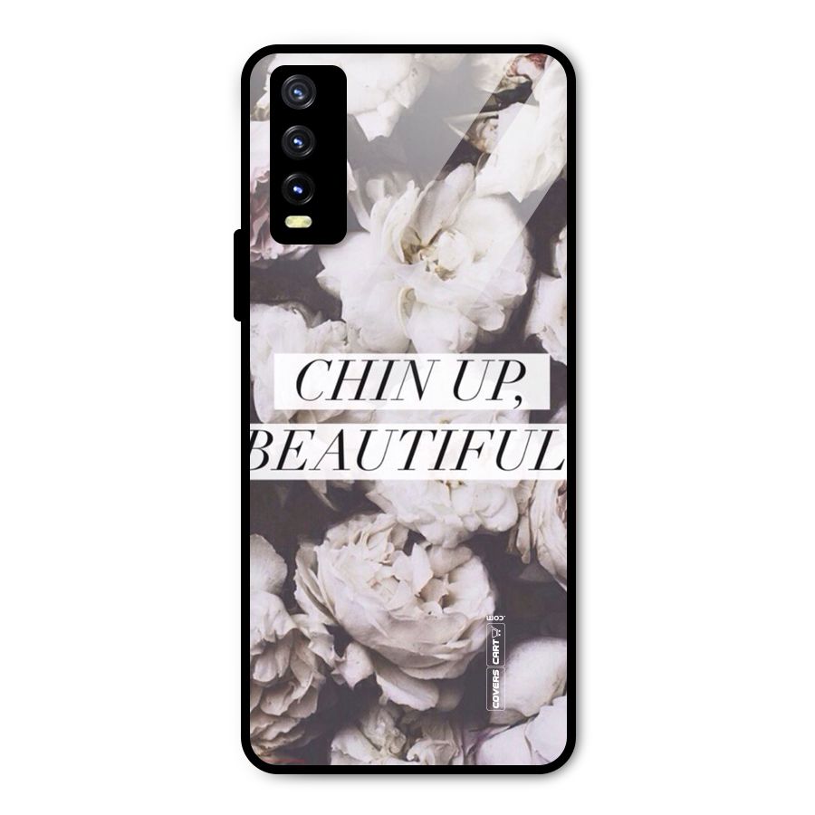 Chin Up Beautiful Metal Back Case for Vivo Y20g