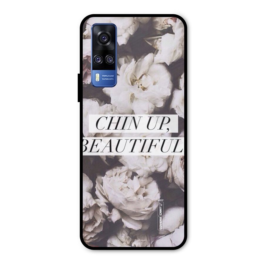 Chin Up Beautiful Metal Back Case for Vivo Y51A