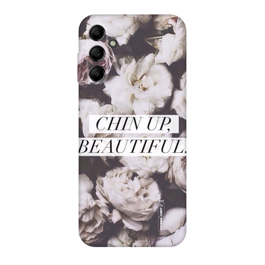 Chin Up Beautiful Original Polycarbonate Back Case for Galaxy A14 5G