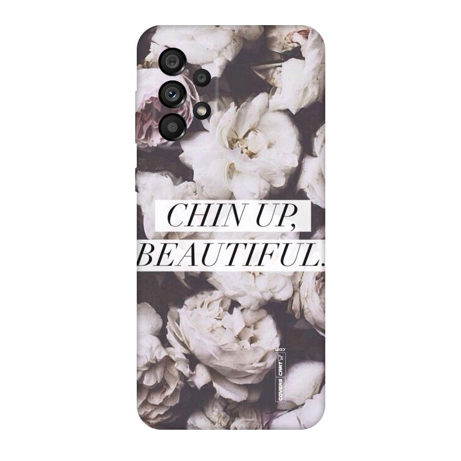 Chin Up Beautiful Original Polycarbonate Back Case for Galaxy A73 5G