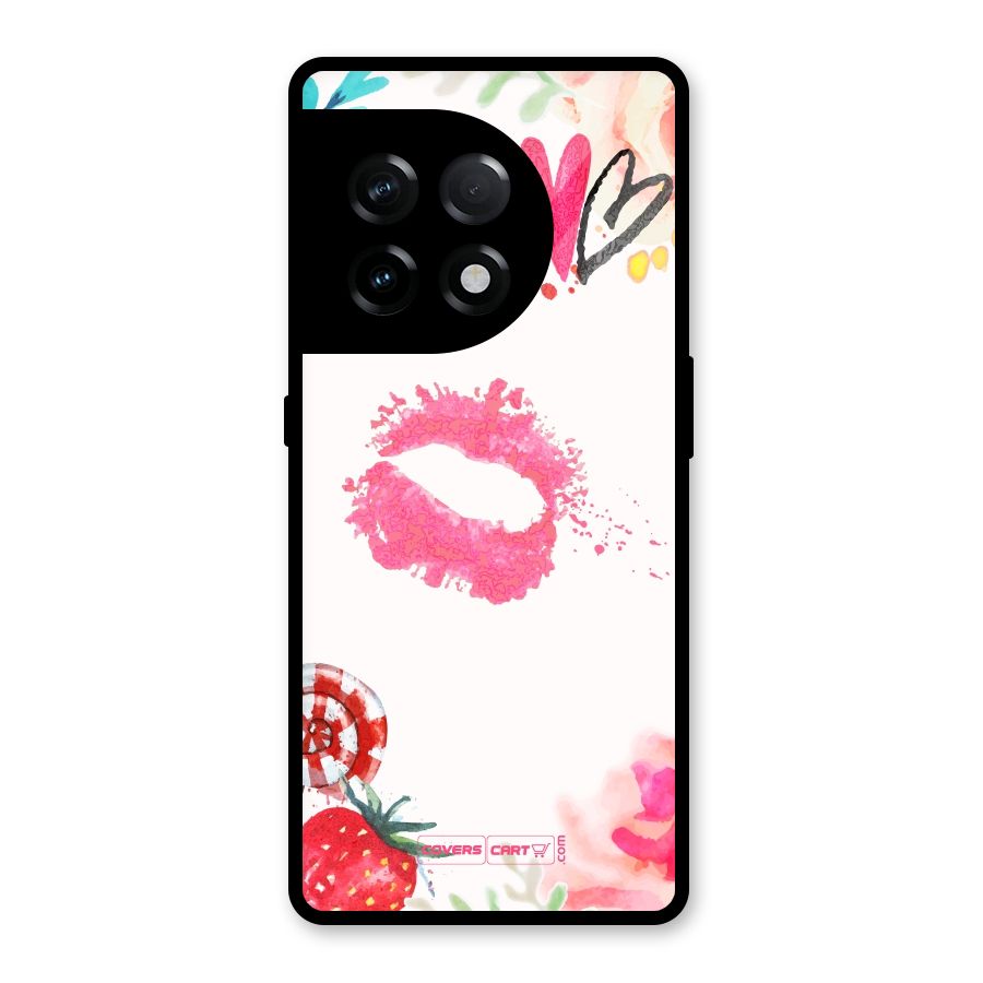 Chirpy Glass Back Case for OnePlus 11R