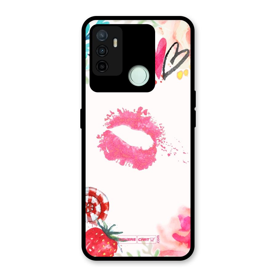 Chirpy Glass Back Case for Oppo A53