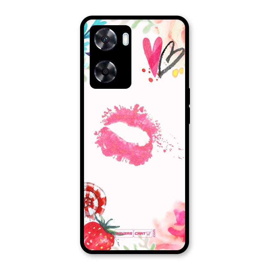 Chirpy Glass Back Case for Oppo A77s