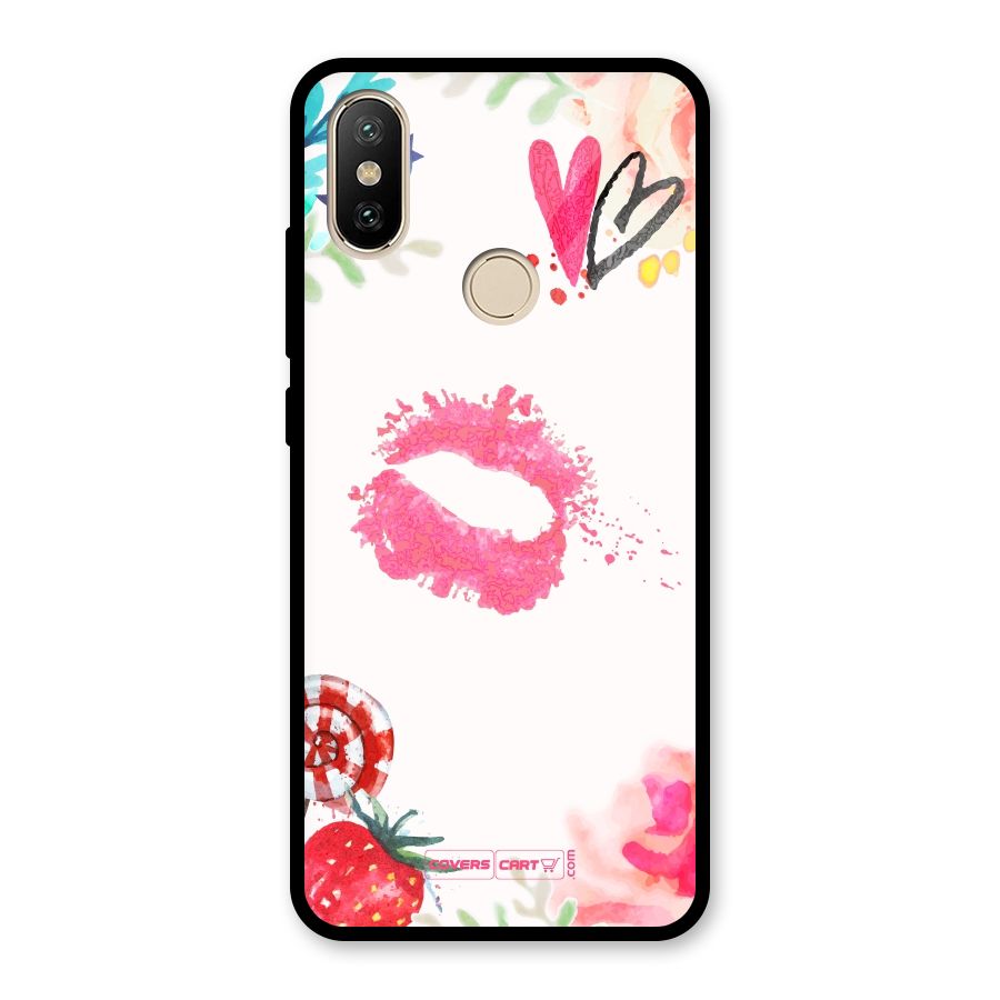 Chirpy Glass Back Case for Redmi A2