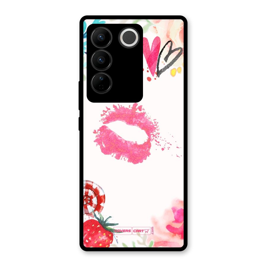 Chirpy Glass Back Case for Vivo V27