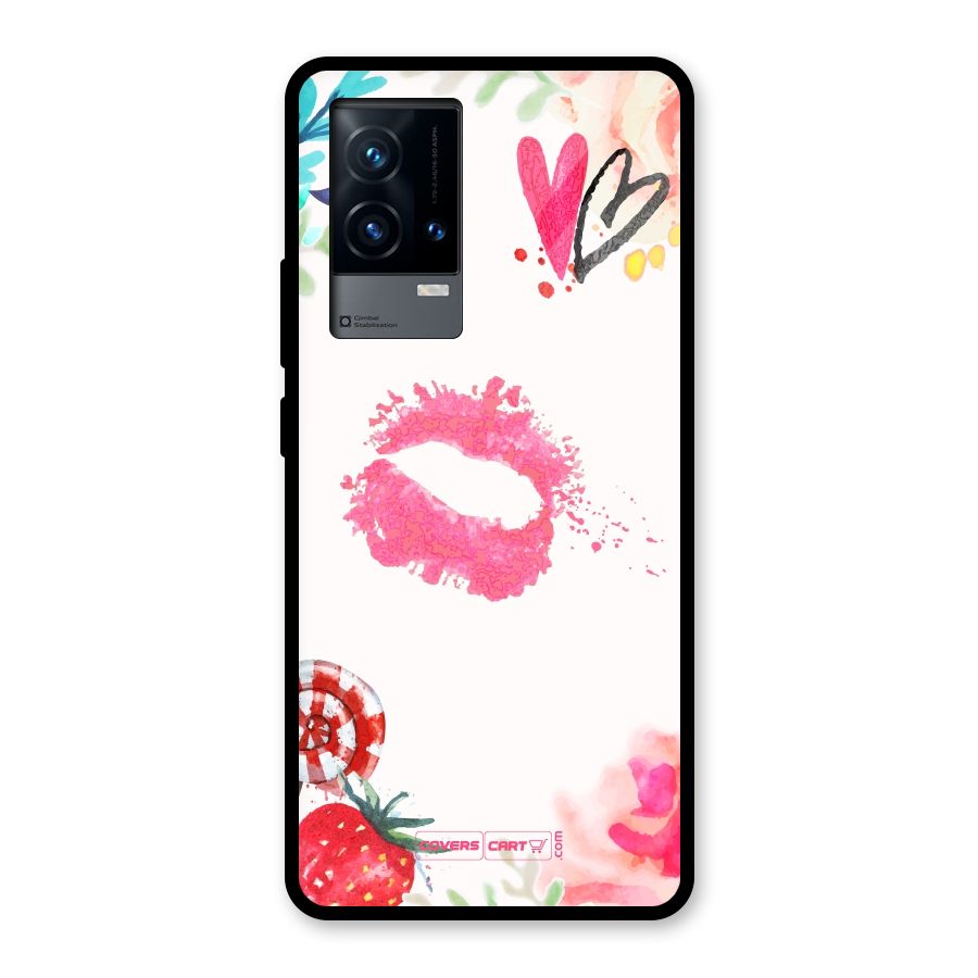Chirpy Glass Back Case for iQOO 9 5G
